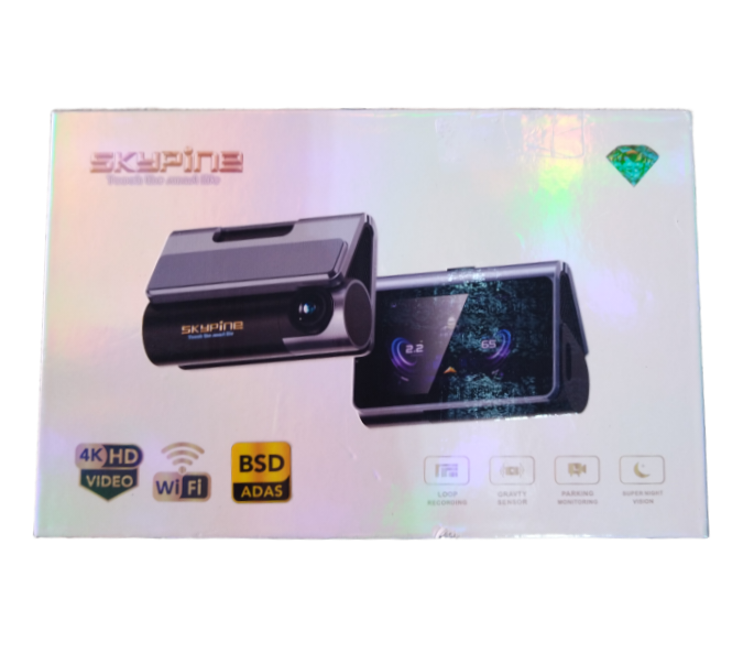 دوربین ثبت وقایع خودرو مدل اسکایپین با کیفیت 4k و گارانتی معتبر