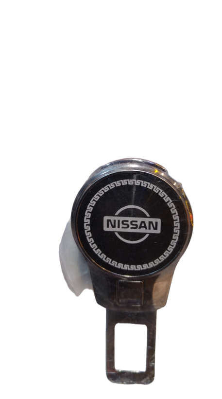 سایلنسر قطع کن آلارم کمربند خودرو طرح سیلور NISSAN بسته یک عددی